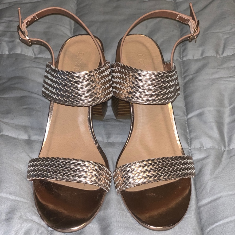 Gold heels